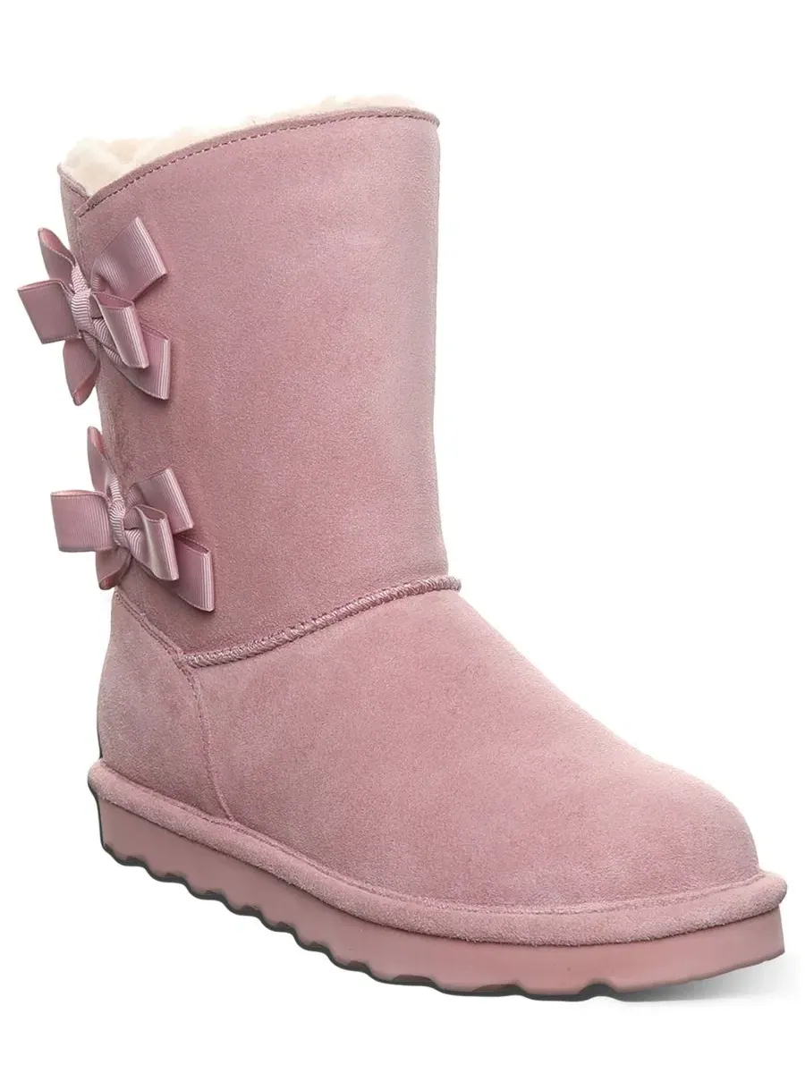 Женские сапоги Zaria Ribbon Bow Detail Mid-Calf с бантом BEARPAW
