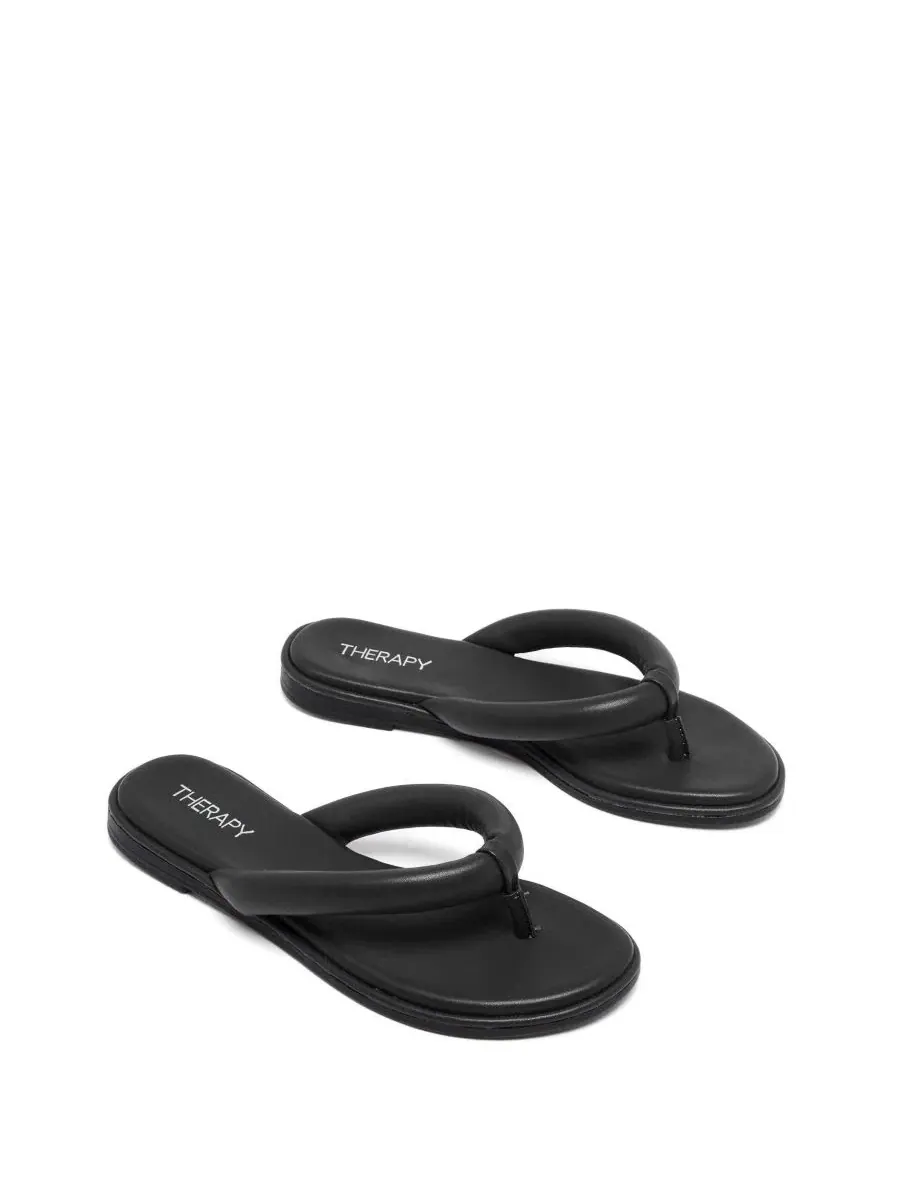Сандалии-шлепанцы с мягкими ремешками Teva Padded Thong Slide — изображение 5 из 5, черный