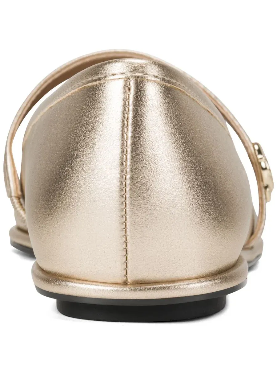 Балетки с пряжкой Vivendel Mary Jane KARL LAGERFELD PARIS — изображение 3 из 5