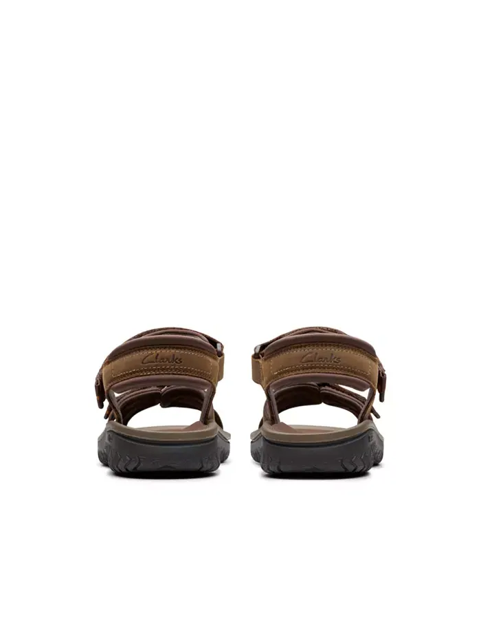 Сандалии мужские Clarks, кожаные — изображение 6 из 7, черный