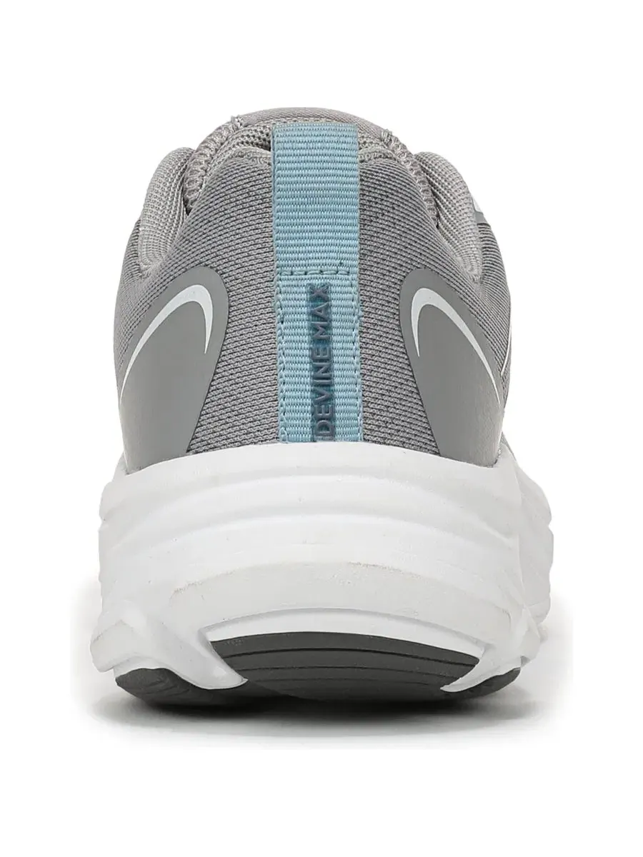 Кроссовки для ходьбы с длинной шнуровкой Devine Max Paloma Grey Mesh Ryka — изображение 3 из 5, серый