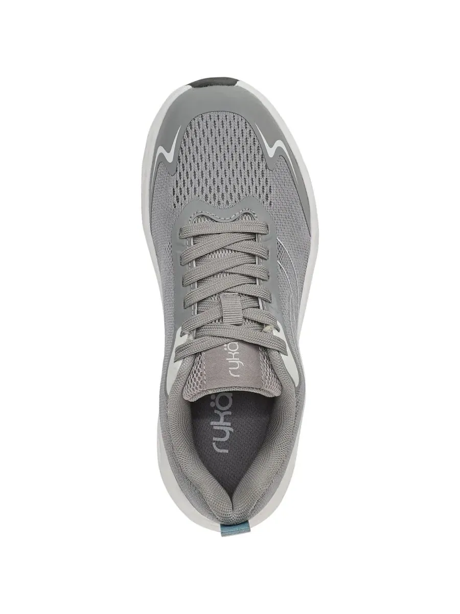 Кроссовки для ходьбы с длинной шнуровкой Devine Max Paloma Grey Mesh Ryka — изображение 4 из 5, серый