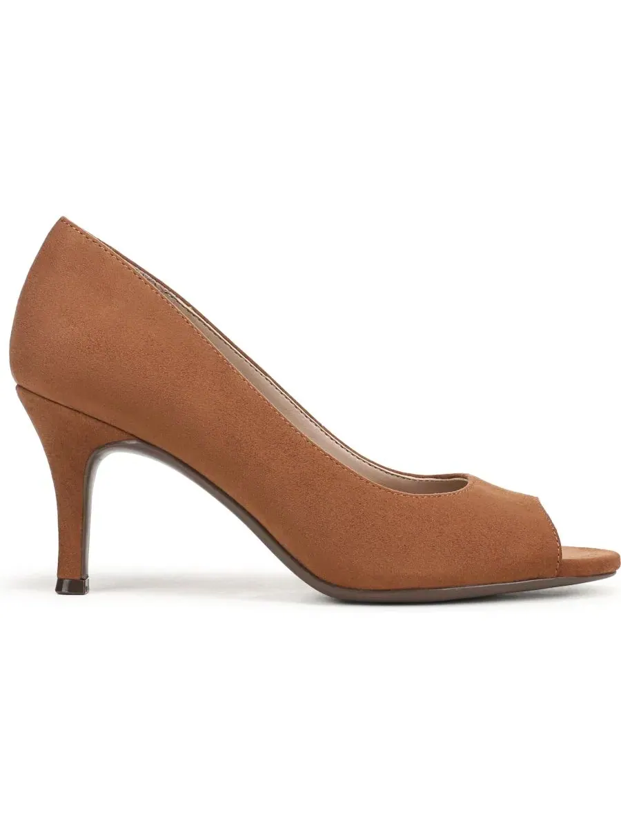Туфли-лодочки Locke Slip-On Naturalizer, Dark Chestnut Microfiber — изображение 2 из 5