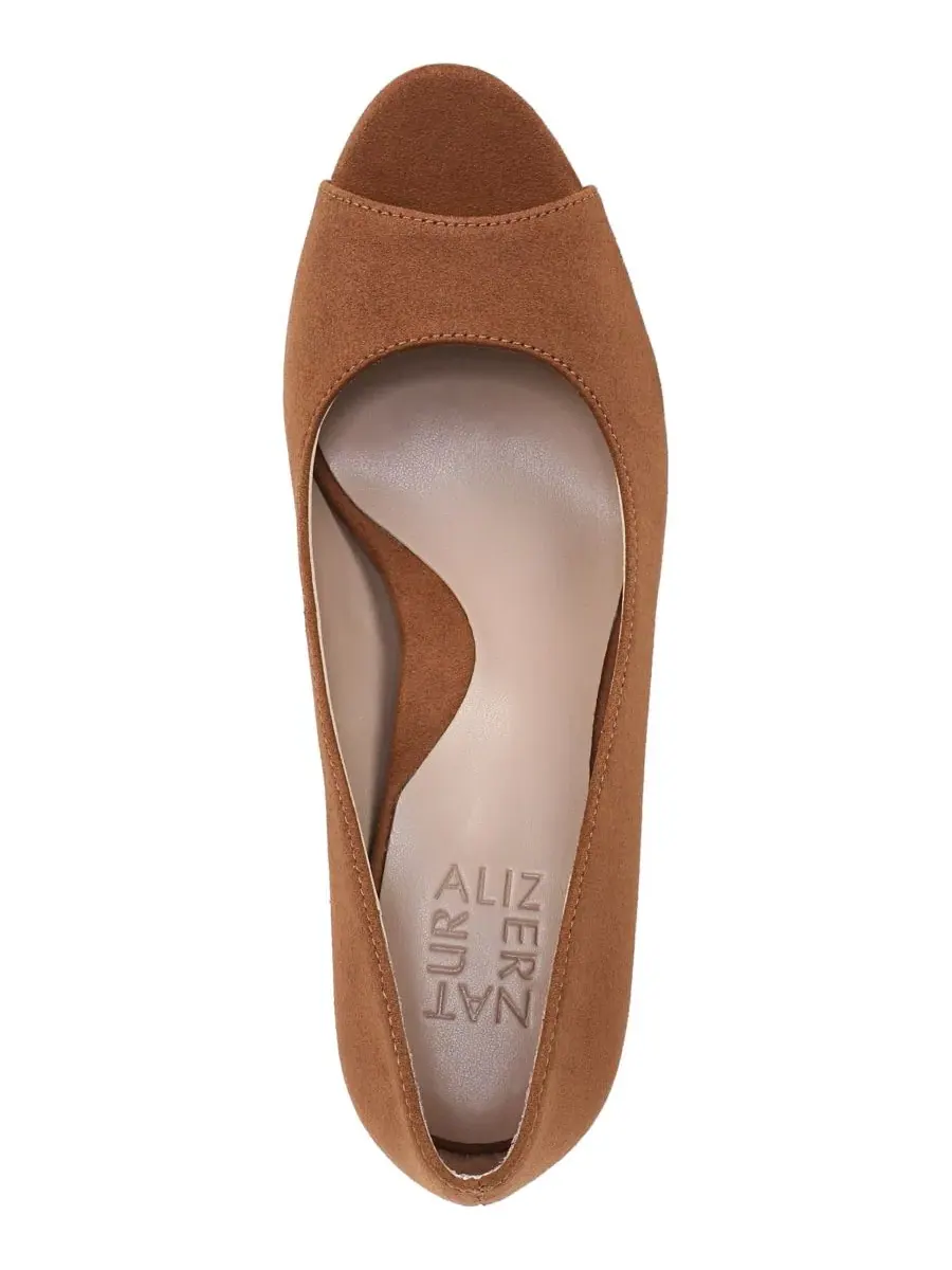 Туфли-лодочки Locke Slip-On Naturalizer, Dark Chestnut Microfiber — изображение 4 из 5