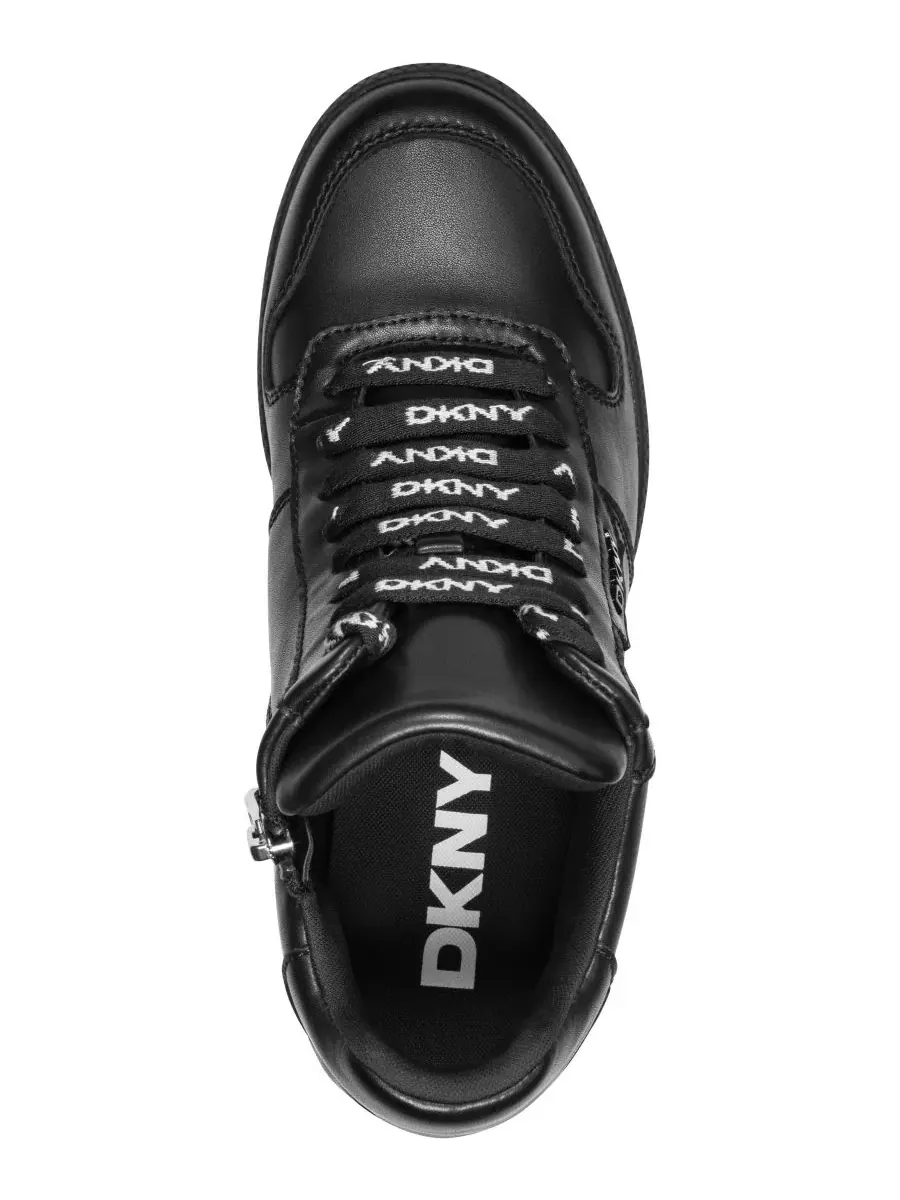 Кроссовки-слипоны с клином Sereina DKNY — изображение 3 из 5, черный