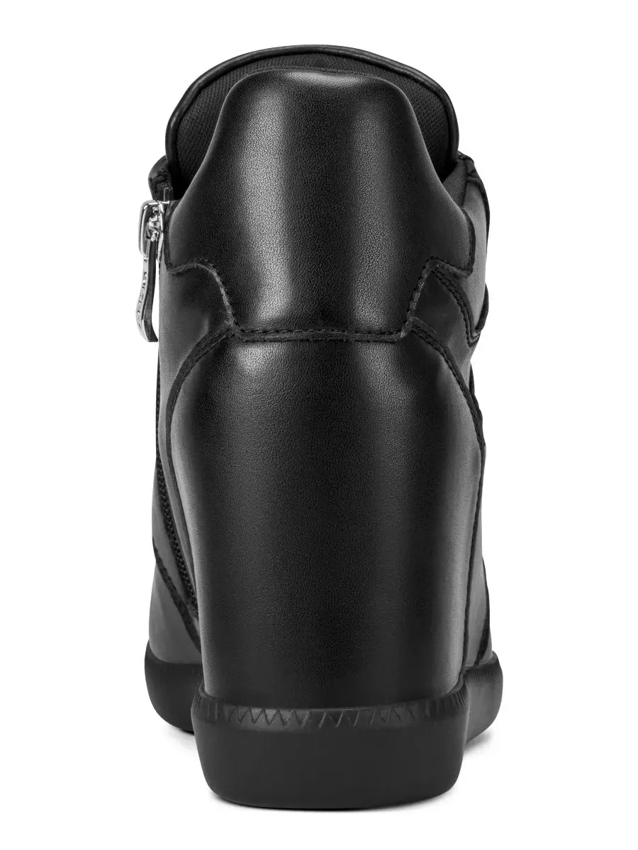 Кроссовки-слипоны с клином Sereina DKNY — изображение 4 из 5, черный