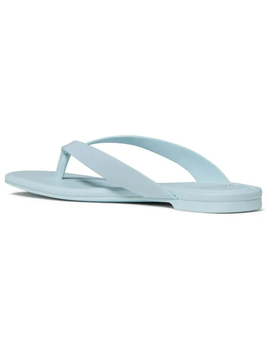 Сандалии-шлепанцы Sandie Slip-On Women's из кожи kate spade new york — изображение 3 из 6, голубой