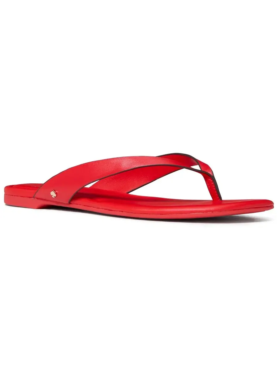 Сланцы-вьетнамки Sandie кожаные Kate Spade New York
