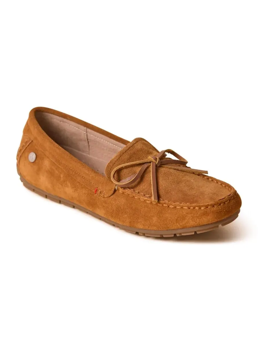 Minnetonka Женские замшевые лоферы-мокасины