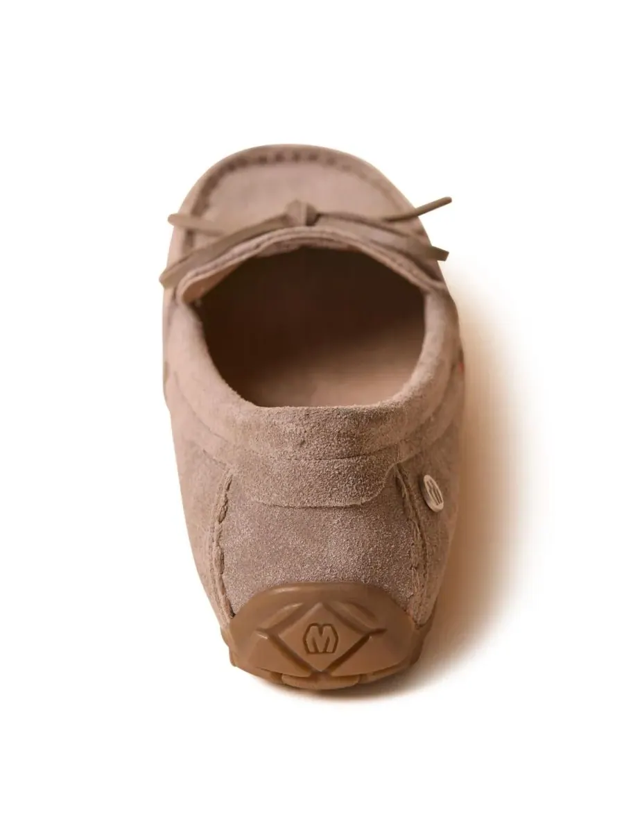 Minnetonka Женские замшевые лоферы-мокасины — изображение 5 из 7, серый