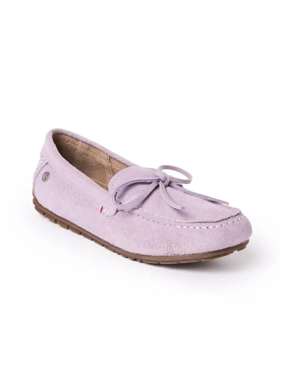 Minnetonka Женские замшевые лоферы-мокасины