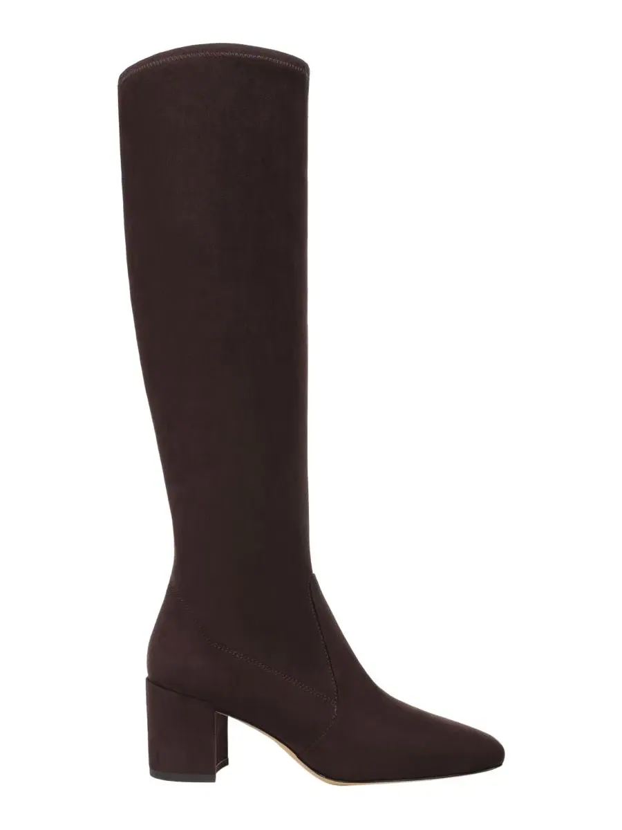 Ботинки для женщин Flexa Blix Wide Calf Square Toe Zip Tall Franco Sarto — изображение 2 из 5, темный коричневый