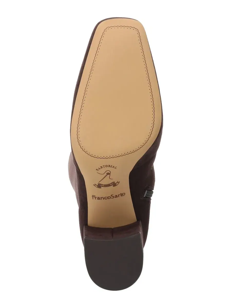 Ботинки для женщин Flexa Blix Wide Calf Square Toe Zip Tall Franco Sarto — изображение 5 из 5, темный коричневый