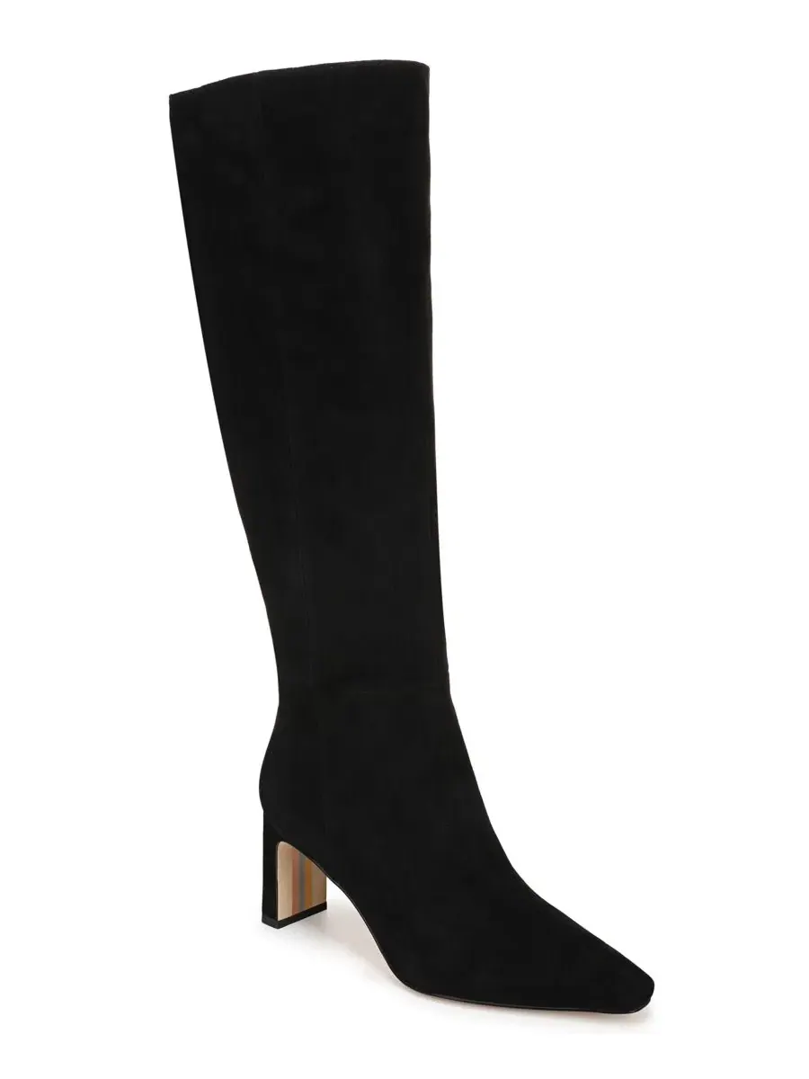 Сапоги Sylvia с широкой икрой на молнии, Extra Wide Calf Sam Edelman
