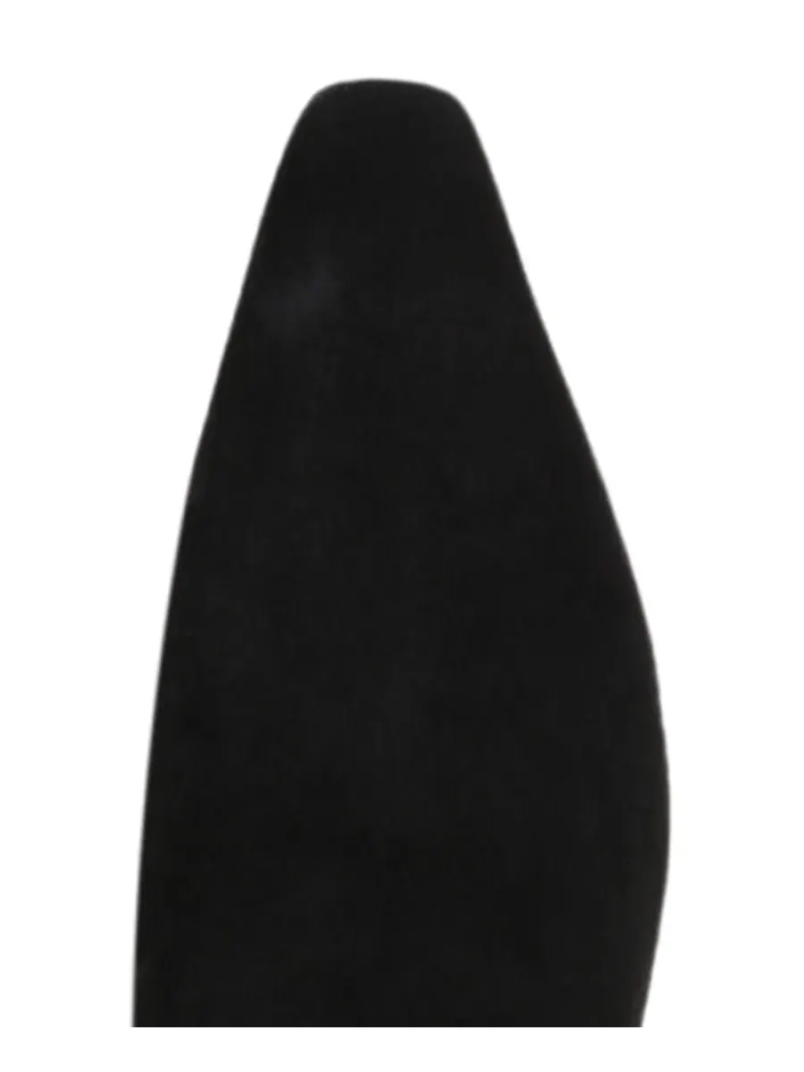 Сапоги Sylvia с широкой икрой на молнии, Extra Wide Calf Sam Edelman — изображение 4 из 5, черный