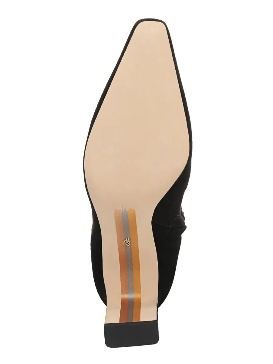 Сапоги Sylvia с широкой икрой на молнии, Extra Wide Calf Sam Edelman — изображение 5 из 5, черный