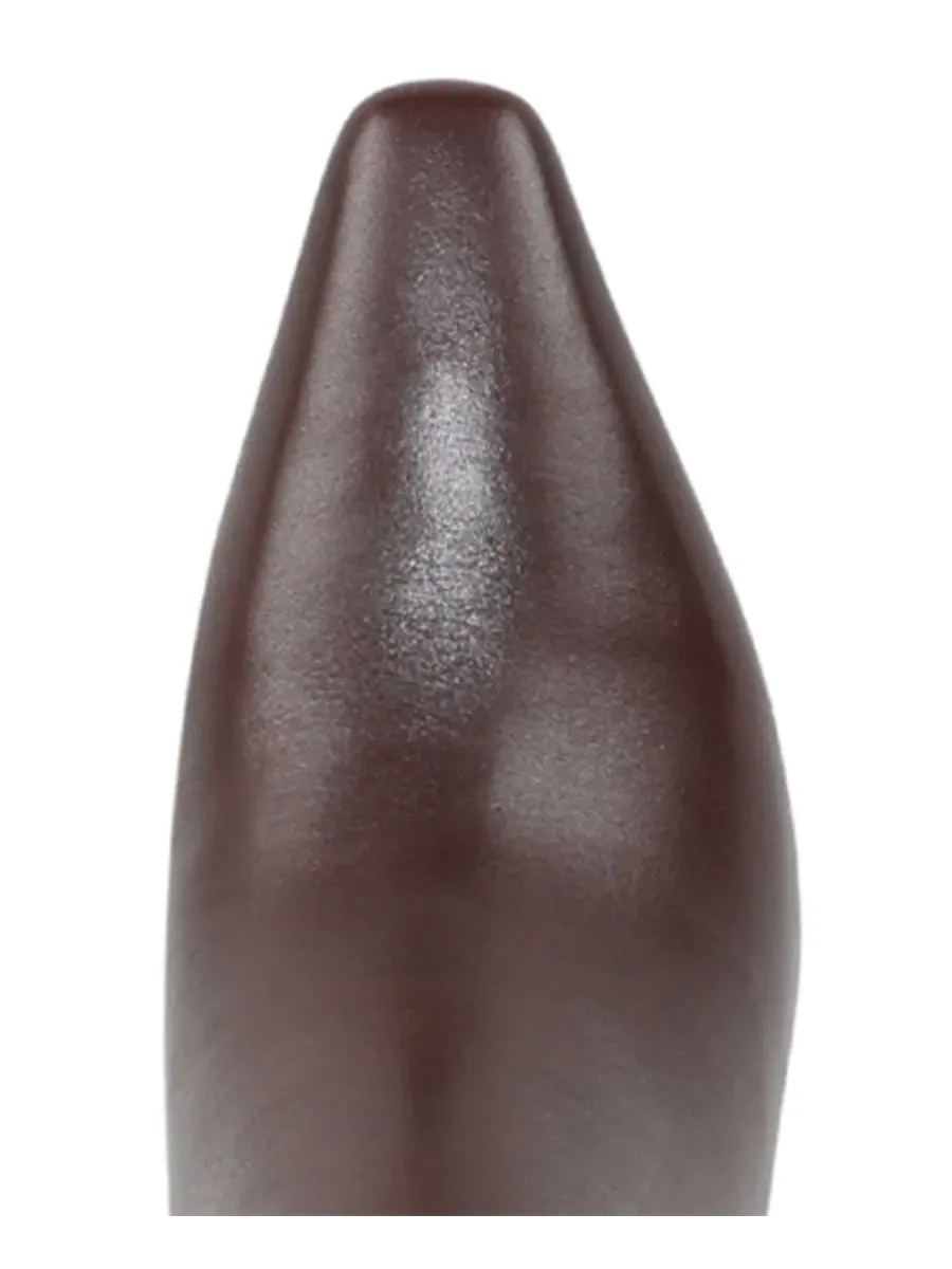 Сапоги Sylvia Extra Wide Calf Zip Tall с высоким голенищем, с блок-каблуком Sam Edelman, Spiced — изображение 4 из 5