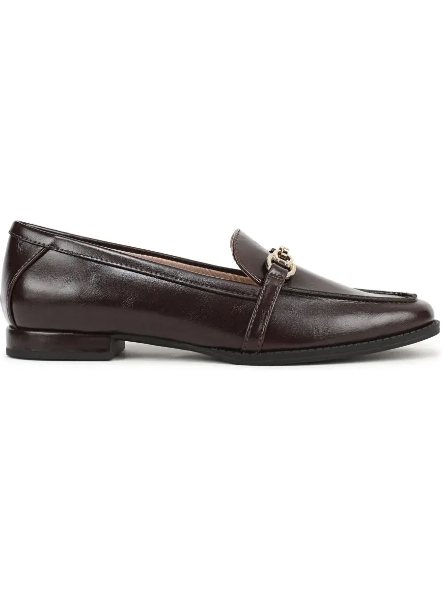 Лоферы женские с квадратным носком Francine Bit Slip-On LifeStride — изображение 2 из 5, шоколад