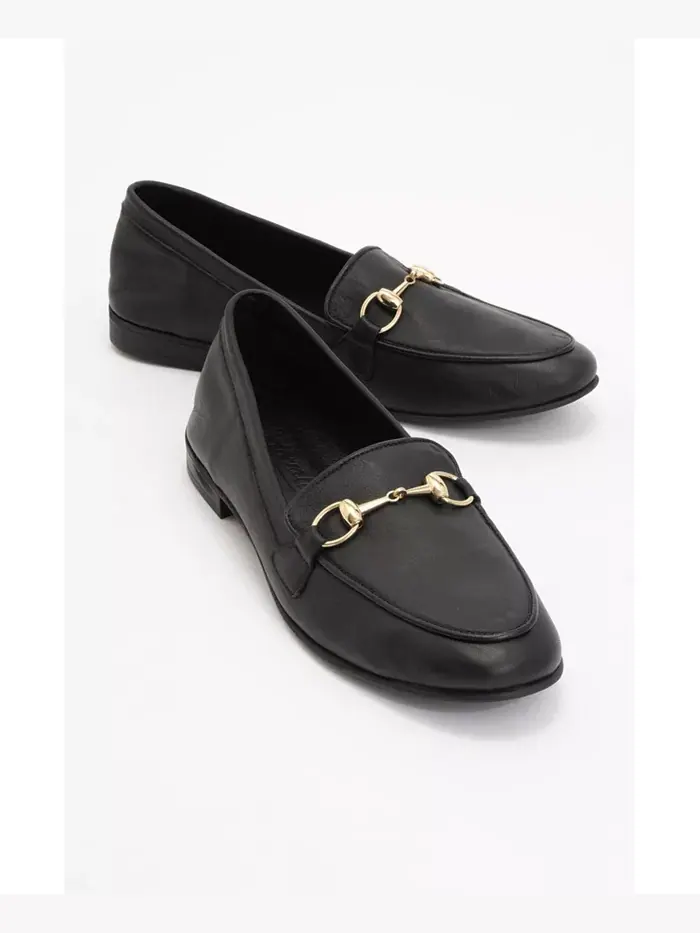 Роскошные лоферы Rory с кожаной вставкой в виде удил Forever & Always Shoes