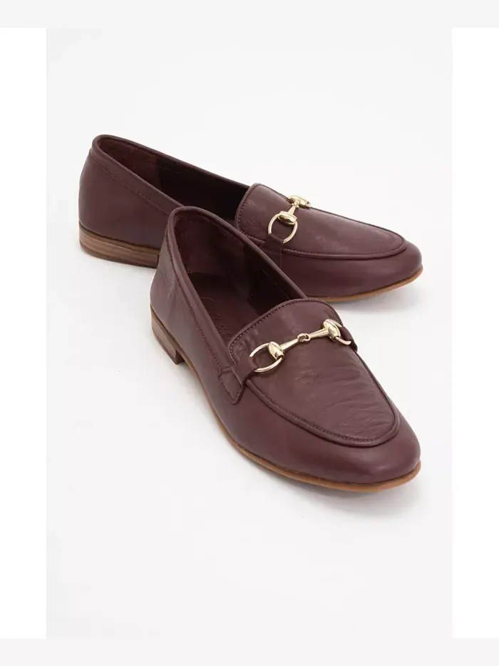 Роскошные лоферы Rory с кожаной вставкой в виде удил Forever & Always Shoes