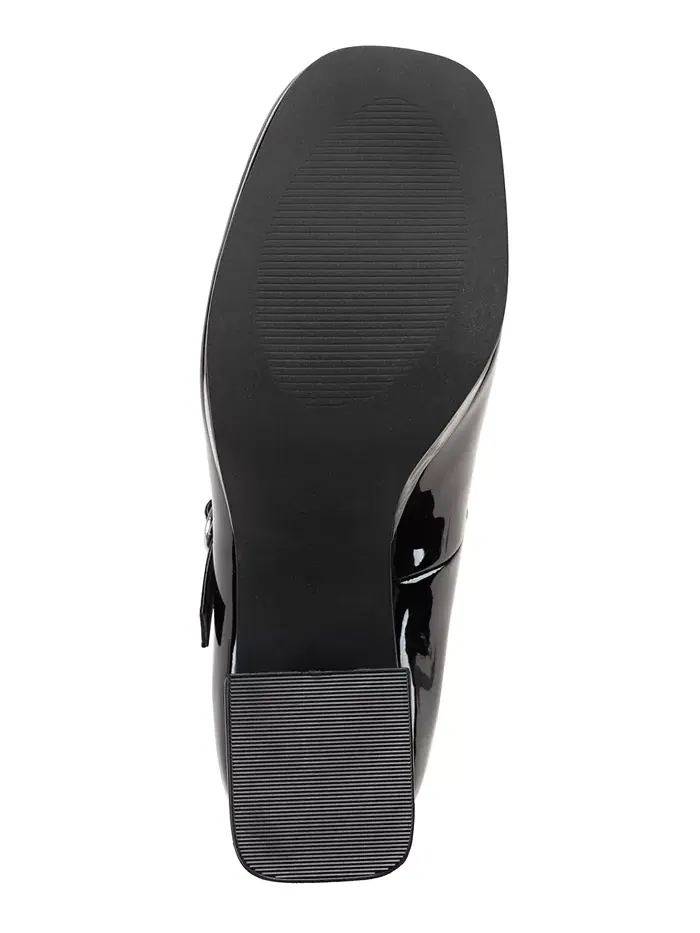 Женские туфли-лодочки Vaneciaa Mary Jane Square Toe Wild Pair — изображение 5 из 5, черный