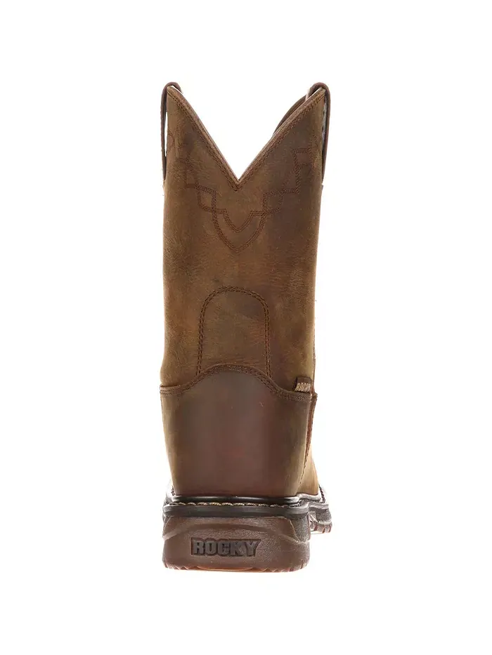 Мужские классические ковбойские сапоги Original Ride Roper Rocky — изображение 4 из 7, коричневый