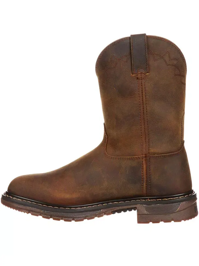 Мужские классические ковбойские сапоги Original Ride Roper Rocky — изображение 5 из 7, коричневый