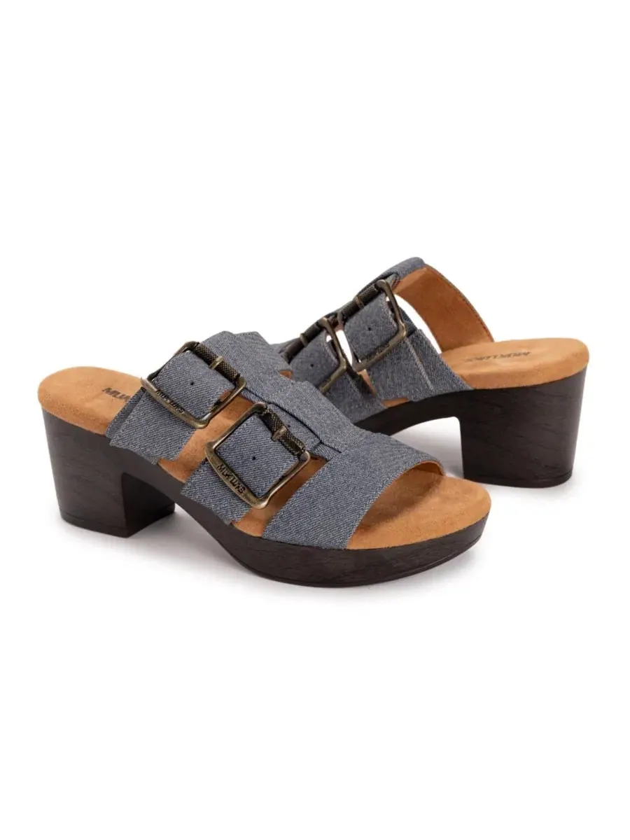 Женские сандалии Myra MUK LUKS — изображение 5 из 6, джинсовый синий