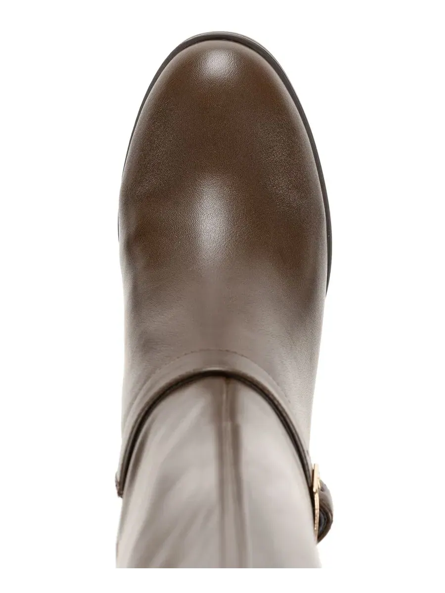Ботинки женские с пряжками Ruthh Round Toe Buckle Detail Style & Co — изображение 4 из 6, кофейный
