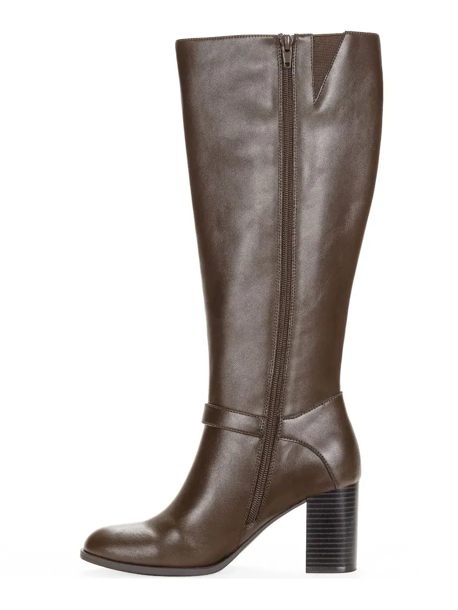 Ботинки женские с пряжками Ruthh Round Toe Buckle Detail Style & Co — изображение 6 из 6, кофейный