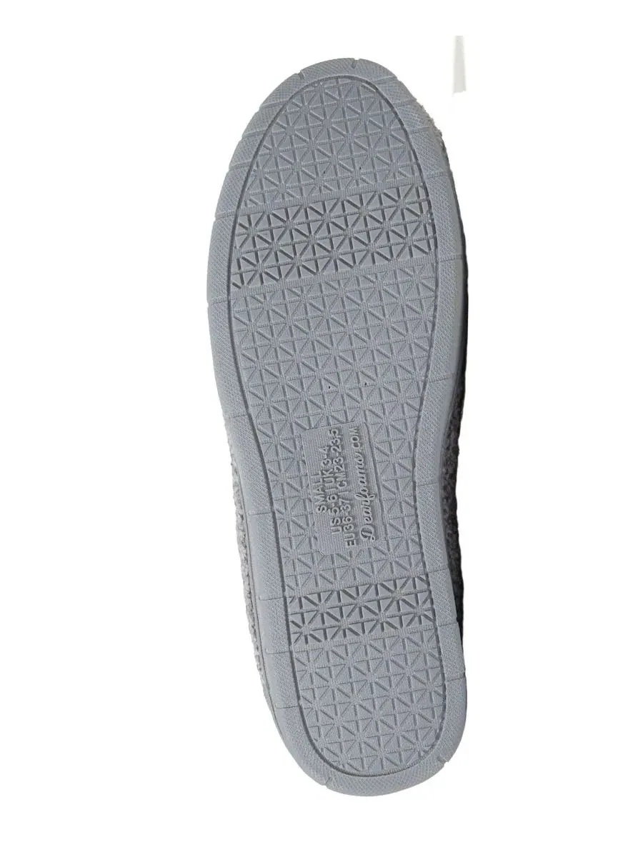 Женские тапочки закрытые из махрового букле с эффектом memory foam, модель Rachel Marled Dearfoams — изображение 12 из 12