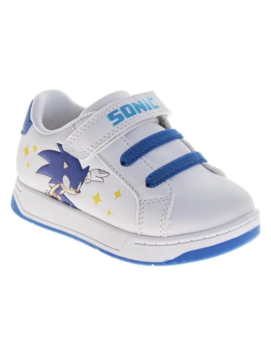 Кроссовки с принтом Sonic The Hedgehog — синий