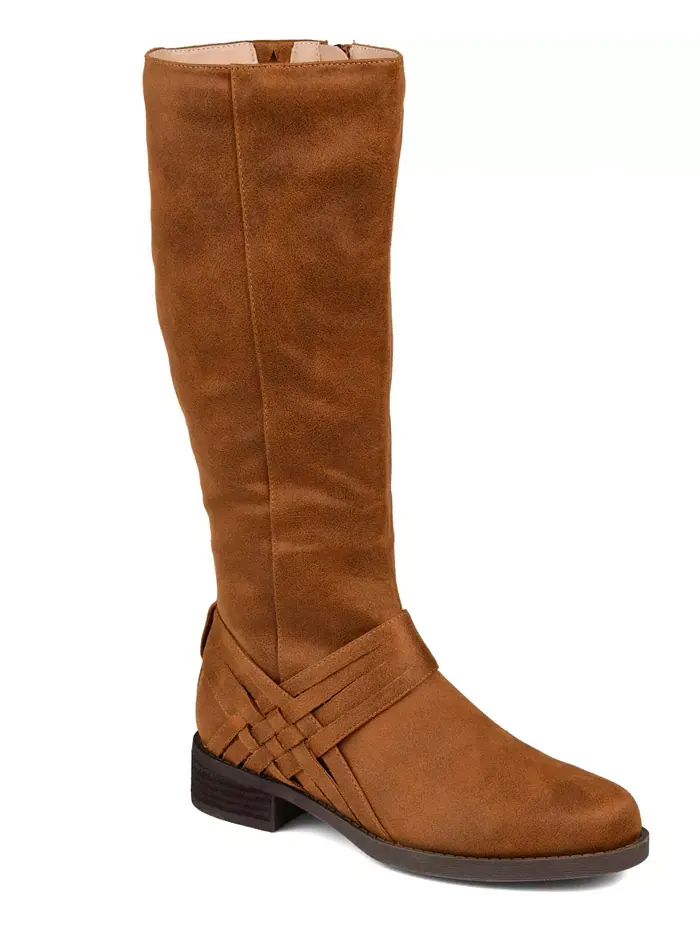 Женские сапоги Meg с широким голенищем Journee Collection