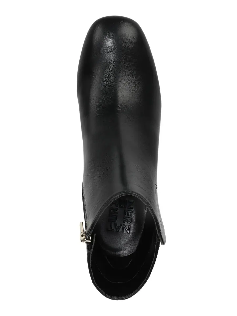Ботинки с молнией Delaney Zipper Short Boots Naturalizer — изображение 4 из 5, черный