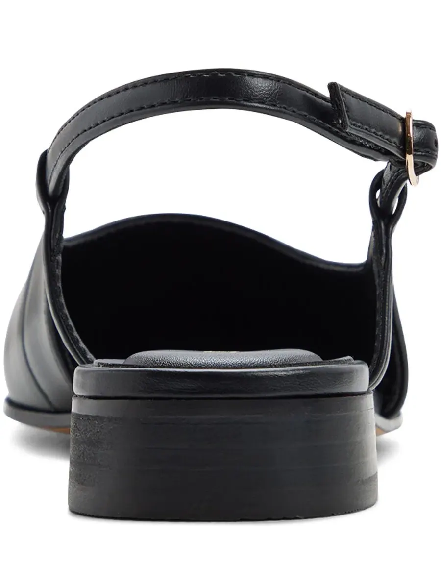 Балетки-слингбэки с квадратным носком и кисточками ALDO — изображение 3 из 5, черный