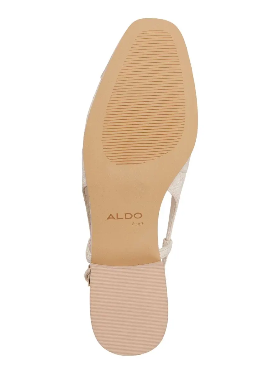 Балетки с ремешком и квадратным носком, модель Maree Slingback ALDO — изображение 5 из 5, розовый