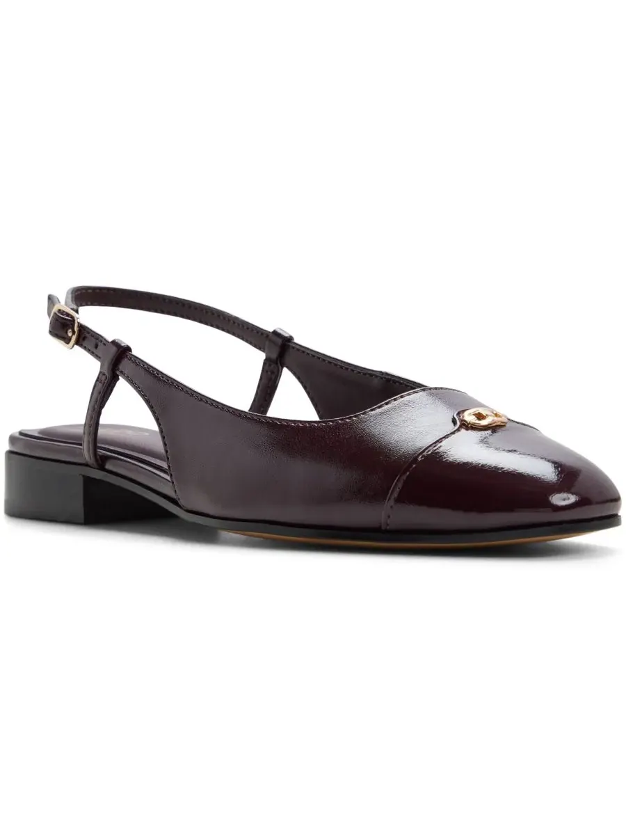 Балетки с квадратным носком и регулируемым ремешком, модель Maree Slingback ALDO