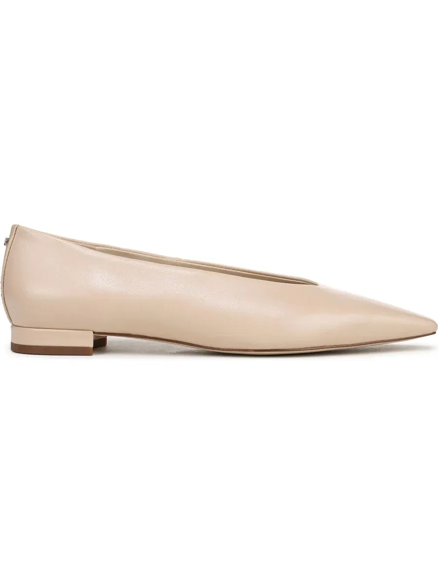 Балетки с острым мысом Emory Sam Edelman — изображение 2 из 5, песочный