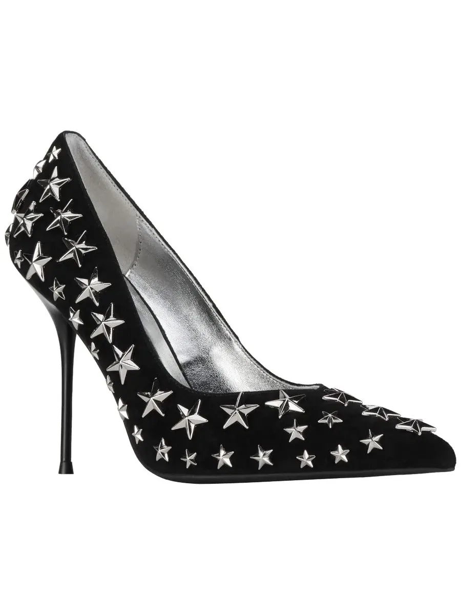 Туфли-лодочки с принтом звезд на каблуке-шпильке Jeffrey Campbell