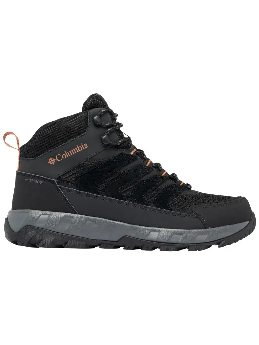 Ботинки на шнуровке Columbia Strata Lace-Up — изображение 2 из 6, черный