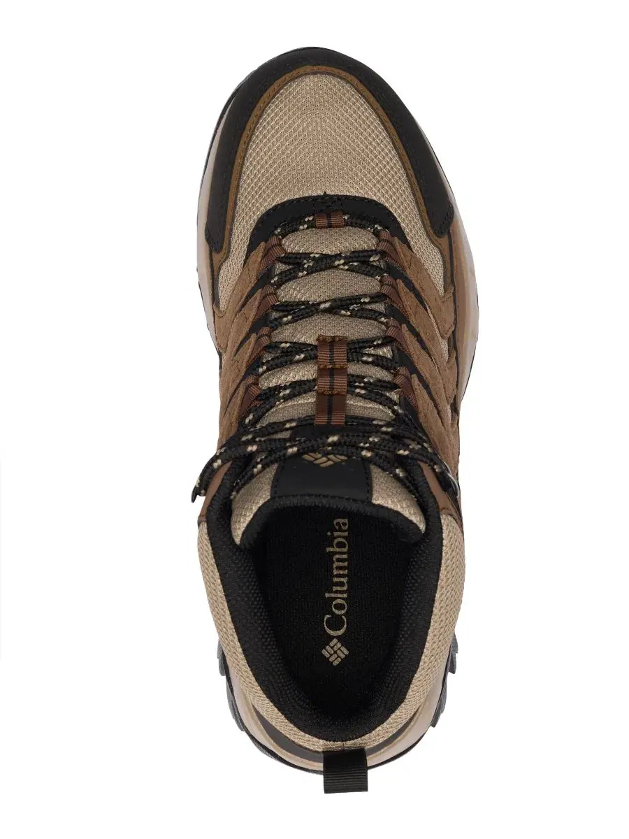 Мужские ботинки с шнуровкой Strata Lace-Up Columbia — изображение 4 из 6, темный коричневый/хаки