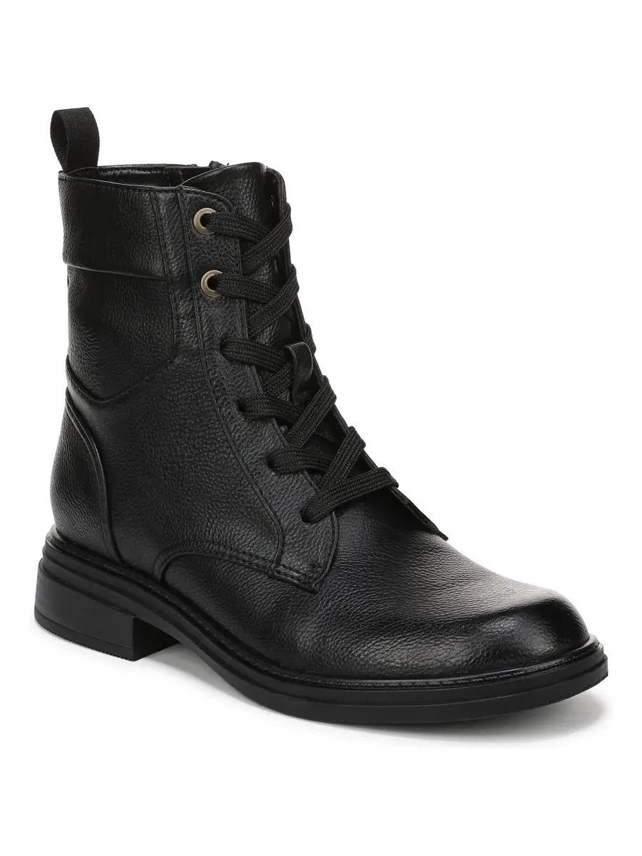 Ботинки на шнуровке Legend Lace-Up Short Boots Naturalizer — изображение 1 из 5, черный