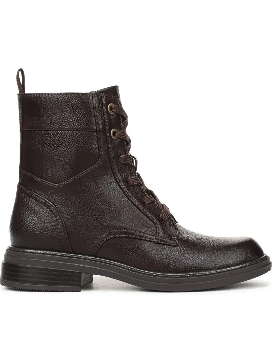 Ботинки женские с застежкой-молнией, с каблуком, с круглым носком, Legend Lace-Up Short Naturalizer — изображение 2 из 5