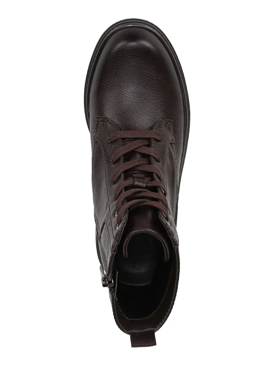Ботинки женские с застежкой-молнией, с каблуком, с круглым носком, Legend Lace-Up Short Naturalizer — изображение 4 из 5