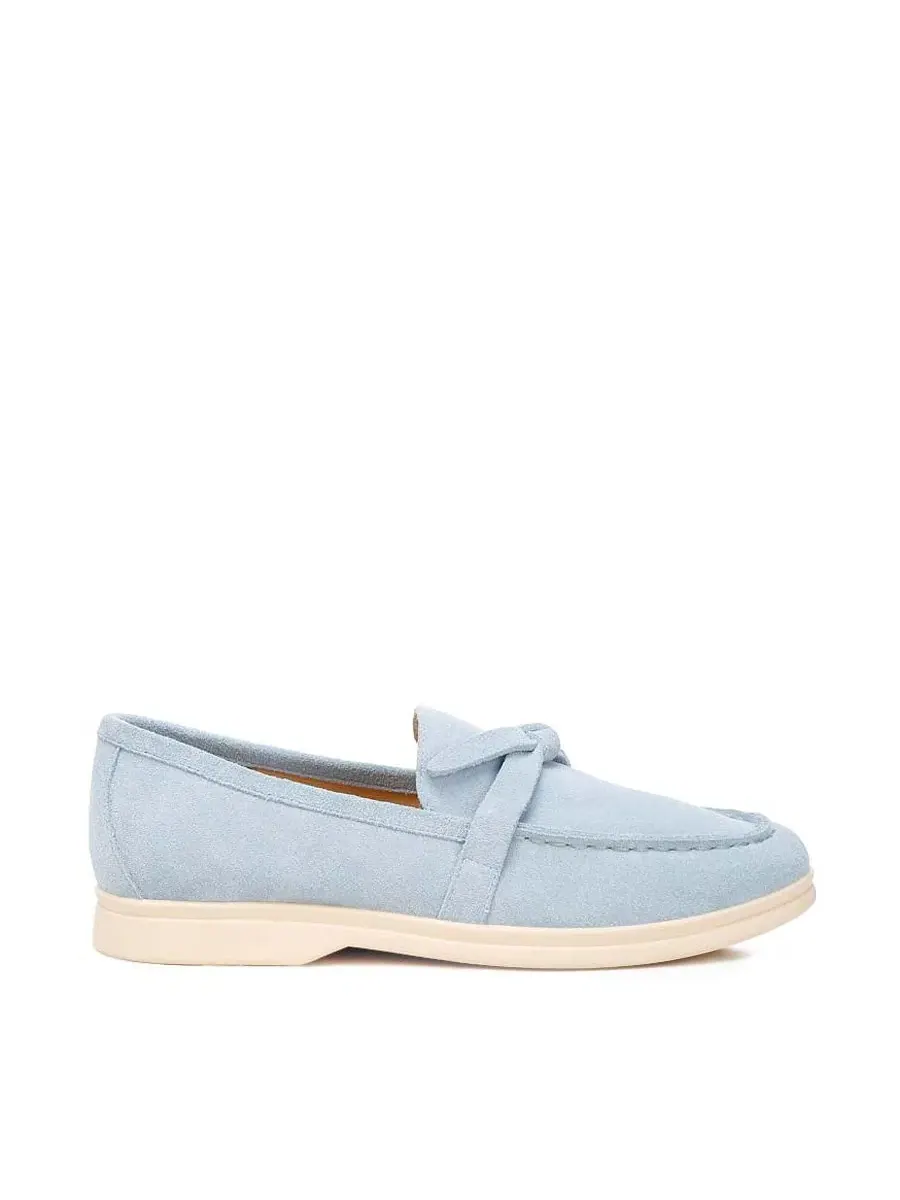 Женские лоферы из замши с узлом, модель Nautica Rag & Co — изображение 2 из 9, синий