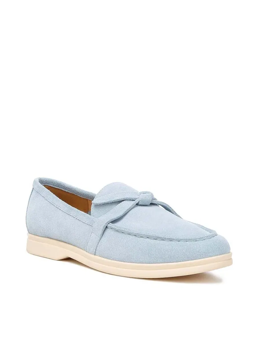 Женские лоферы из замши с узлом, модель Nautica Rag & Co — изображение 9 из 9, синий