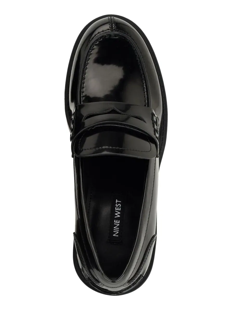 Лоферы Vandel Block Heel Penny Nine West — изображение 4 из 5, черный