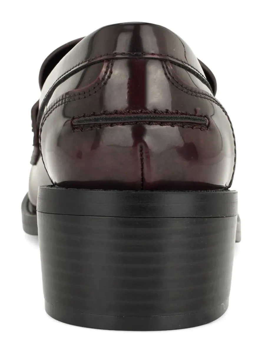 Лоферы на каблуке Vandel Nine West — изображение 3 из 5, красный