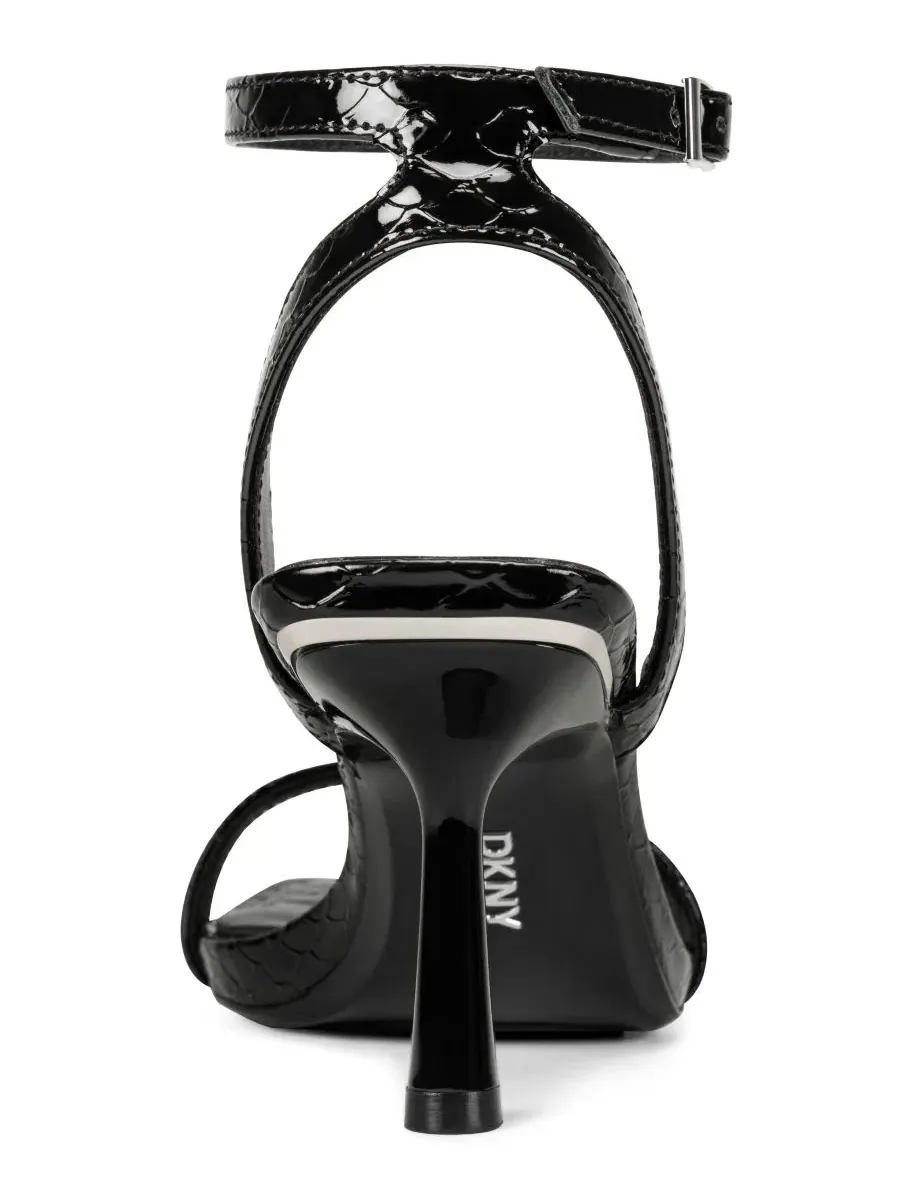 Босоножки на каблуке-киттен Noland DKNY — изображение 3 из 5, черный
