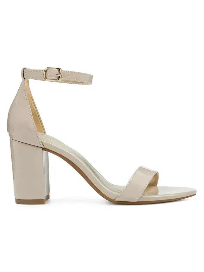 Женские босоножки Armory Block Heel Bandolino — изображение 2 из 5, белый